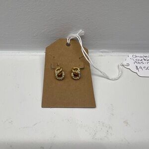 Authentic Christian Dior Vintage Clip on Earrings